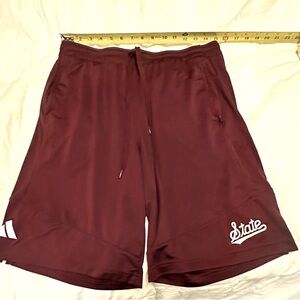 Basketball shorts maroon